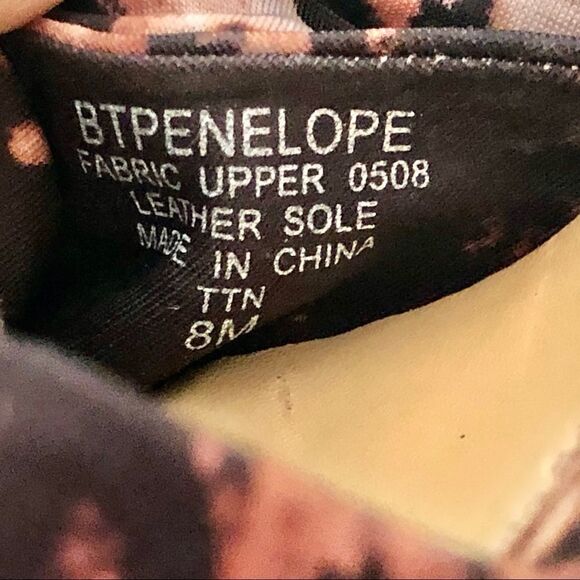 Boutique 9 Penelope Heel Slides WMS Ani Print 8M - Picture 4 of 8